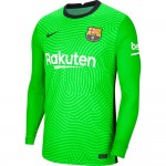 Camisolas de futebol FC Barcelona Guarda Redes Equipamento Principal 2020/21 Manga Comprida
